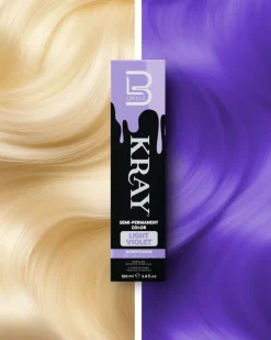 L3VEL3 Kray Light Violet Semi Permanent Color Tube 100 ml