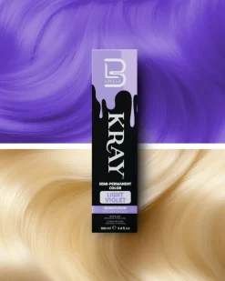 L3VEL3 Kray Light Violet Semi Permanent Color Tube 100 ml