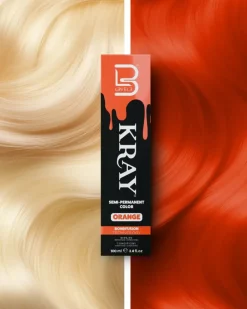 L3VEL3 Kray Orange Semi Permanent Color Tube 100 ml