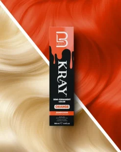 L3VEL3 Kray Orange Semi Permanent Color Tube 100 ml