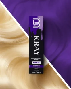 L3VEL3 Kray Violet Semi Permanent Color Tube 100 ml