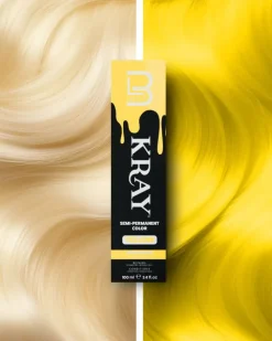L3VEL3 Kray Yellow Semi Permanent Color Tube 100 ml