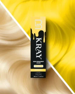 L3VEL3 Kray Yellow Semi Permanent Color Tube 100 ml