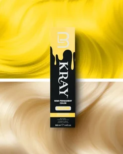 L3VEL3 Kray Yellow Semi Permanent Color Tube 100 ml