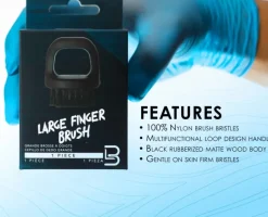 L3VEL3 Large Finger Brush