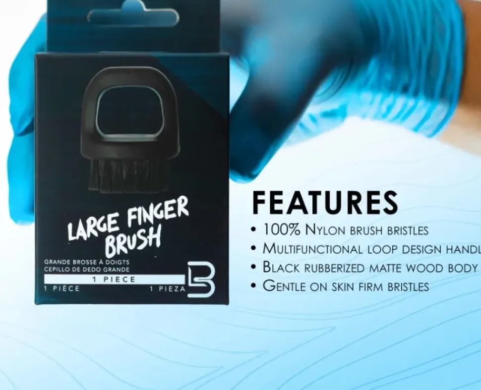 L3VEL3 Large Finger Brush