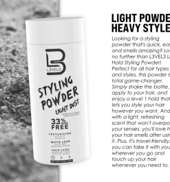 L3VEL3 Light Hold Styling Powder - 30g