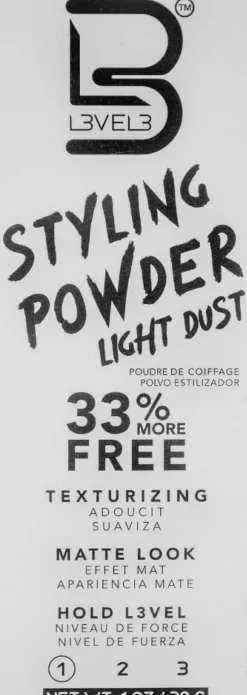 L3VEL3 Light Hold Styling Powder - 30g