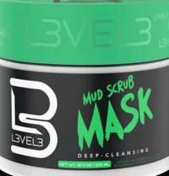 L3VEL3 - Mud Facial Scrub 500 ml