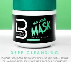 L3VEL3 - Mud Facial Scrub 500 ml
