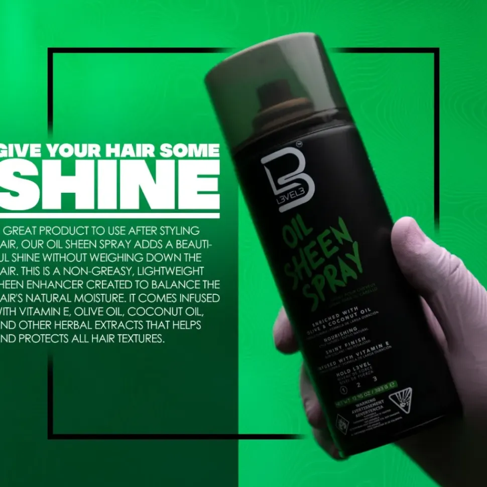 L3VEL3 - Oil Sheen Spray 383 gr