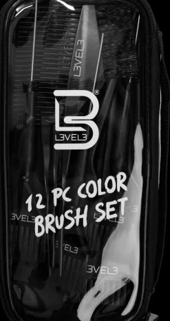 L3VEL3 12 Pcs Color Brush Set