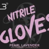 L3VEL3 Pearl Lavender Small Professional Nitrile Gloves 100 Pack