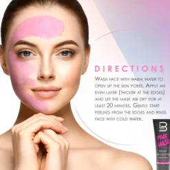L3VEL3 - Pink Facial Mask 250 ml
