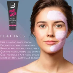 L3VEL3 - Pink Facial Mask 250 ml