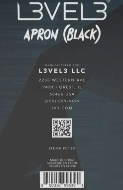 L3VEL3 - Professional Apron
