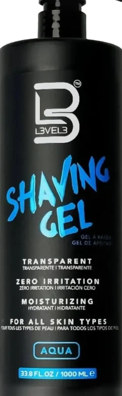 L3VEL3 - Shaving Gel Aqua 1000 ml