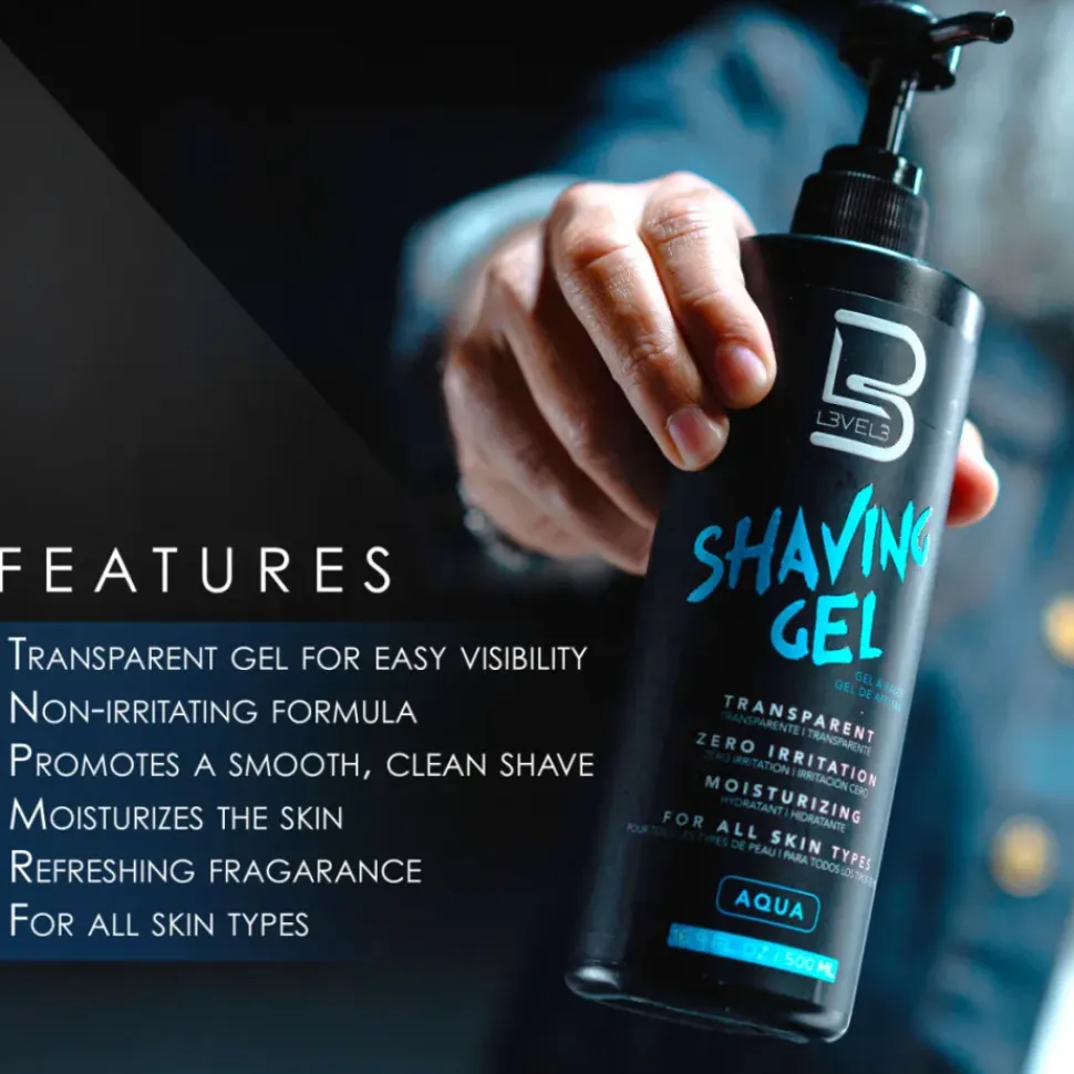 L3VEL3 - Shaving Gel Aqua 1000 ml