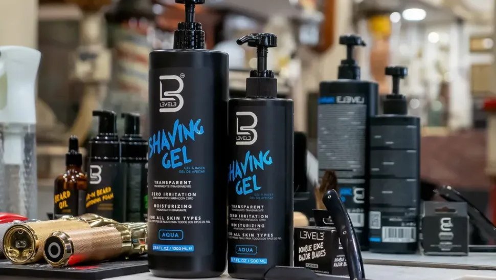 L3VEL3 - Shaving Gel Aqua 1000 ml