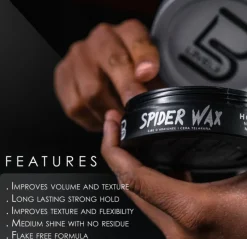 L3VEL3 - Spider Wax Fiber Texture Wax 150 ml