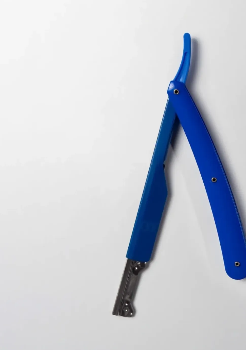 L3VEL3 Straight Razor Holder Blue