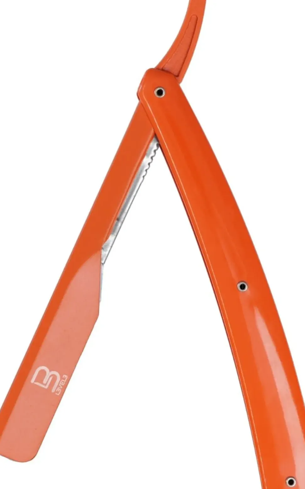 L3VEL3 Straight Razor Holder Orange