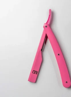 L3VEL3 Straight Razor Holder Pink