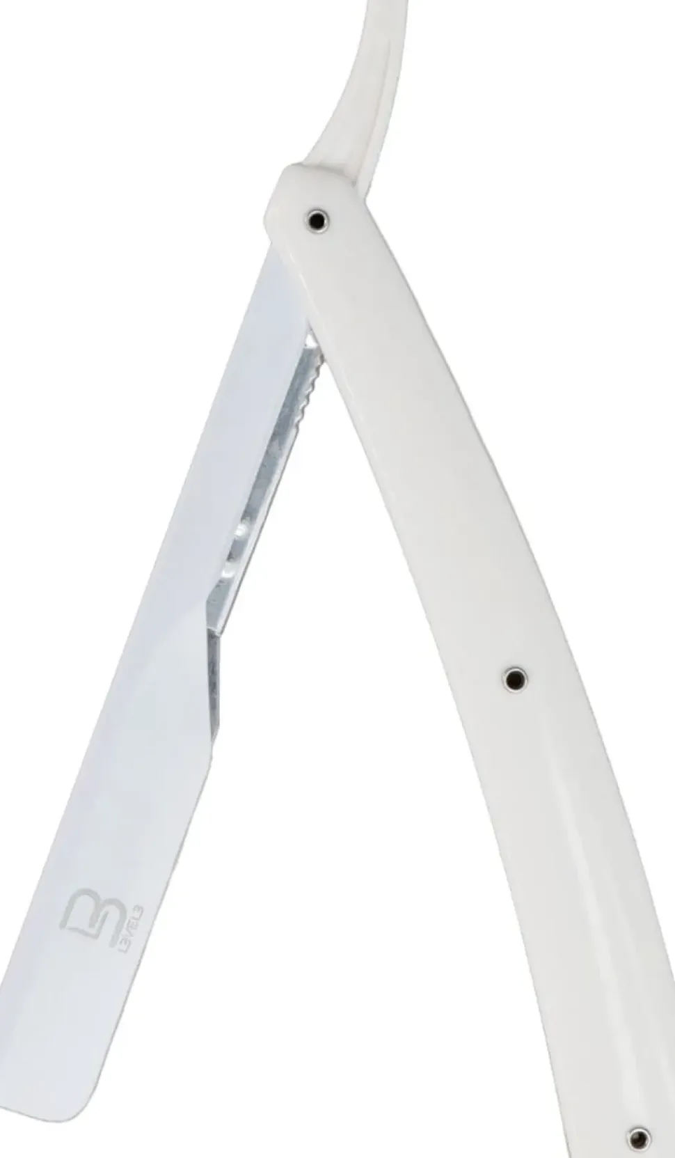 L3VEL3 Straight Razor Holder White