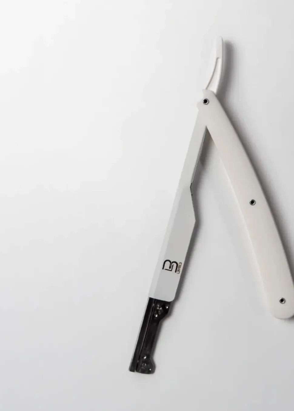 L3VEL3 Straight Razor Holder White