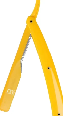 L3VEL3 Straight Razor Holder Yellow