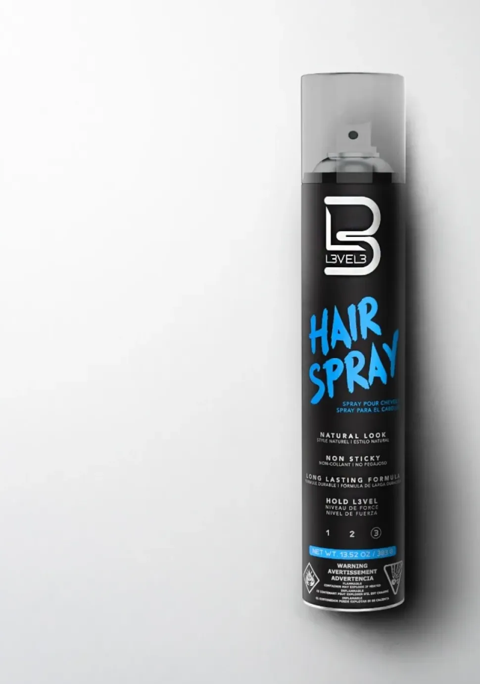 L3VEL3 - Strong Hold Hairspray 400 ml