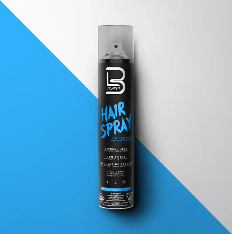 L3VEL3 - Strong Hold Hairspray 400 ml