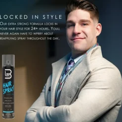 L3VEL3 - Strong Hold Hairspray 400 ml