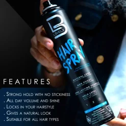 L3VEL3 - Strong Hold Hairspray 400 ml