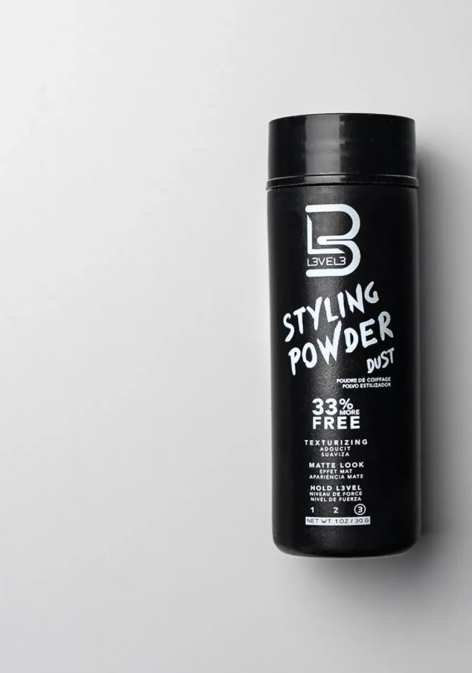 L3VEL3 Strong Hold Styling Powder 30g