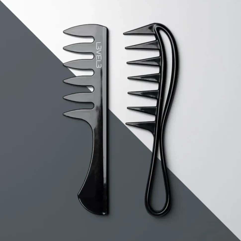 L3VEL3 Styling Comb Set 2 Pcs