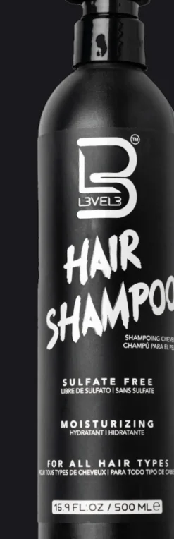 L3VEL3 - Sulfate Free Shampoo 500 ml