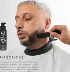 L3VEL3 - Temporary Hair Color Black 125 ml