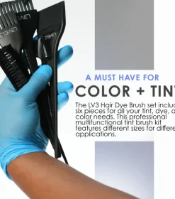 L3VEL3 Tint Brush Set 6 Pack