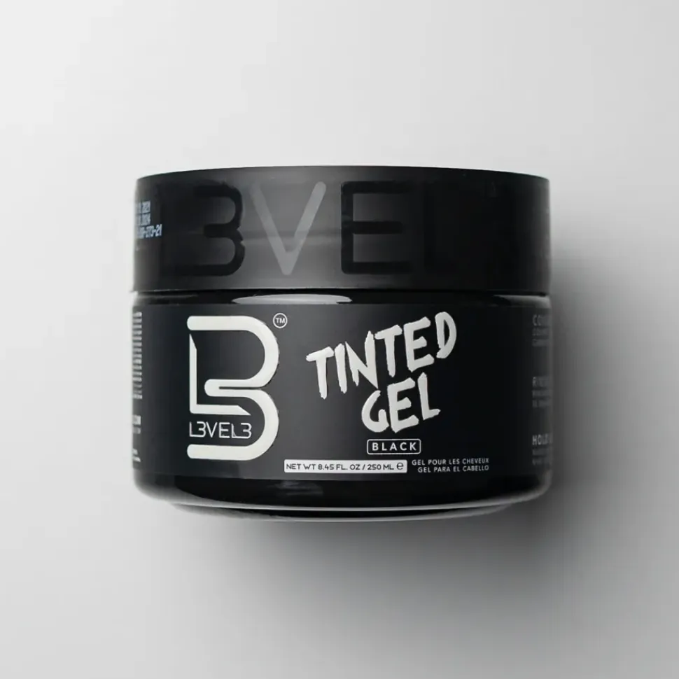 L3VEL3 - Tinted Hair Gel Black Color 250 ml