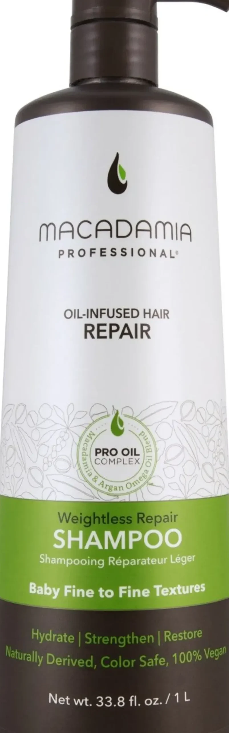 Macadamia Weightless Repair Shampoo 1000 ml