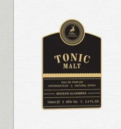 Maison Alhambra Tonic Malt Unisex EDP 100 ml