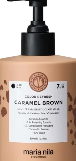 Maria Nila Colour Refresh Caramel Brown 7.35 300 ml
