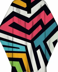 Marmara Barber Cape Funky Colors