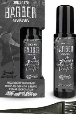Marmara Barber Temporary Hair Colour Black - 125 ml