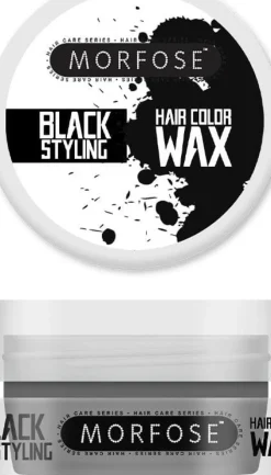 Morfose Color Hair Wax Black 100 ml