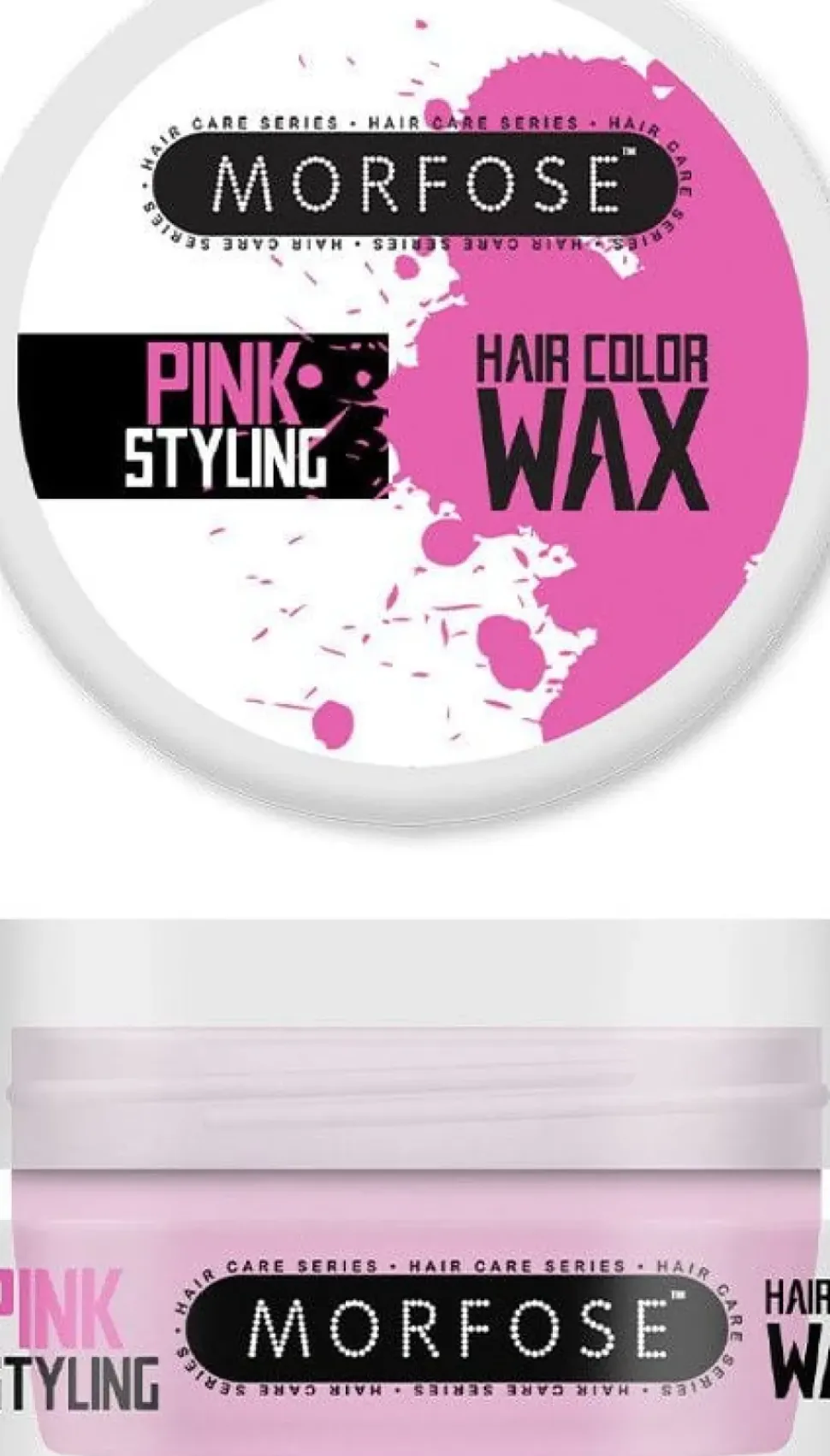 Morfose Color Hair Wax Pink 100 ml