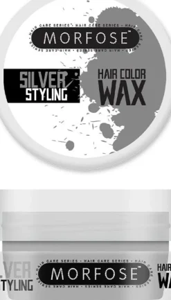 Morfose Color Hair Wax Silver 100 ml