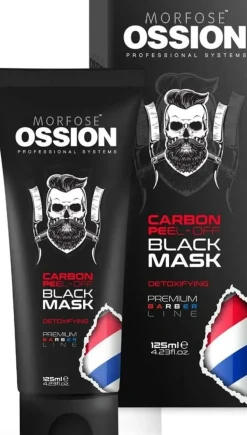 Morfose Ossion Premium Barber Peel Off Black Face Mask 125 ml