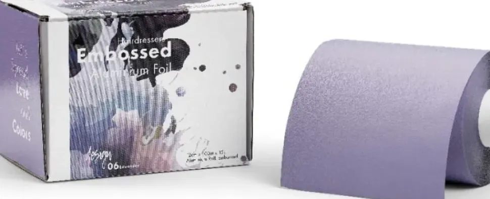 My Professional Embossed Foil 12 cm Lavender 100m